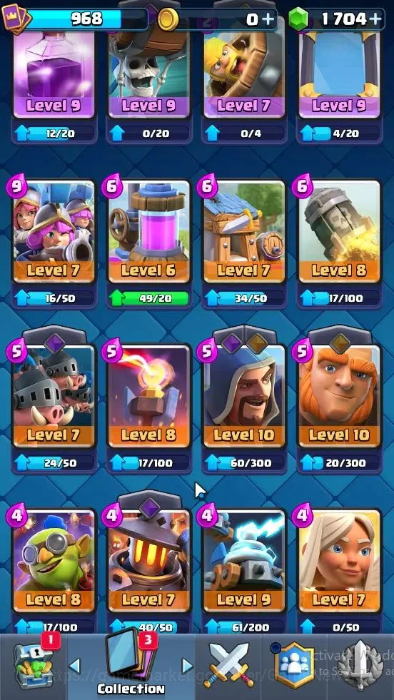 Clash Royale Accounts KTL 12|Trophy 7613|Card 107|Limited Skin|1 Hero 3 image 7
