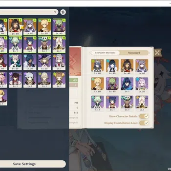 Genshin Impact Accounts Reroll ASIA|AR 43|2 Limited + (Lauma,Yelan) | Standart Keqing,Dehya | Mc Male | Take Mail | CheckSS
