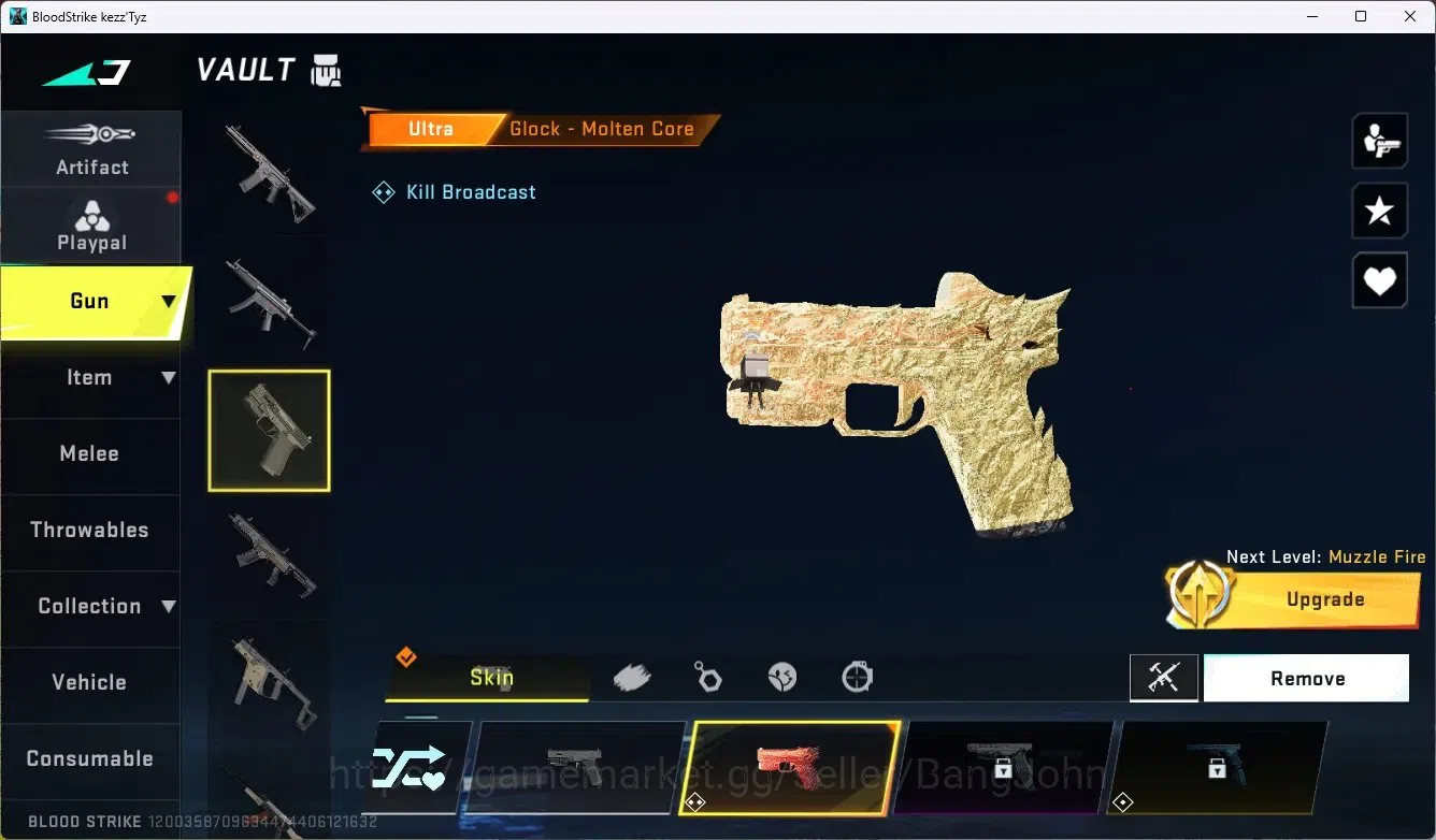 Blood Strike Accounts ASIA |ETERNAL DESERT EAGLE-SCORPIUS|5 COLLAB GUNS= image 10