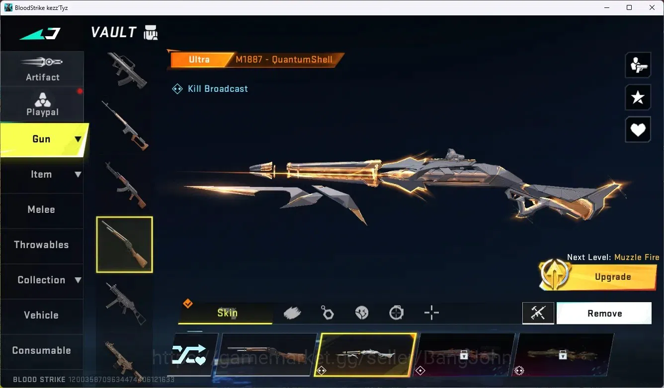 Blood Strike Accounts ASIA |ETERNAL DESERT EAGLE-SCORPIUS|5 COLLAB GUNS= image 13