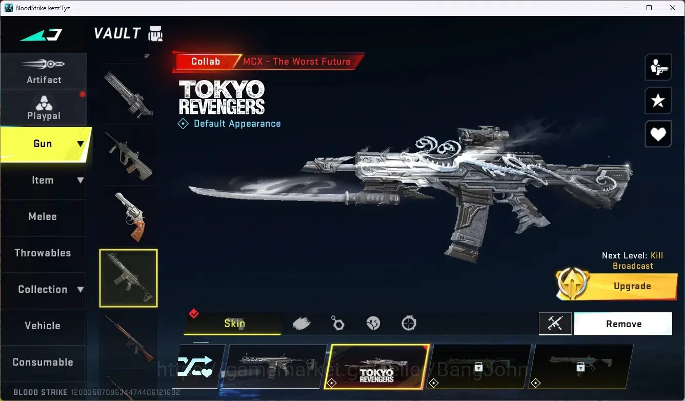 Blood Strike Accounts ASIA |ETERNAL DESERT EAGLE-SCORPIUS|5 COLLAB GUNS= image 5