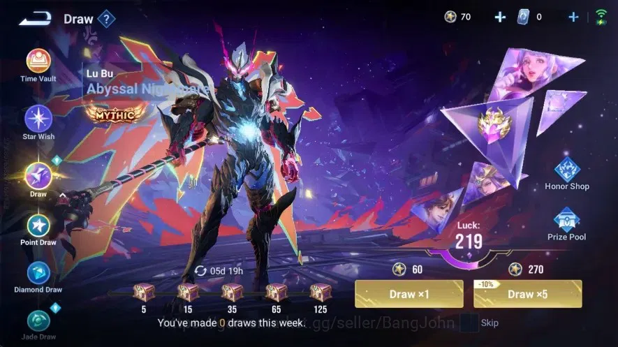 Honor of Kings Accounts Global | 112H 124S |Blessed Da Qiao&Luban|SXD [Hou image 15