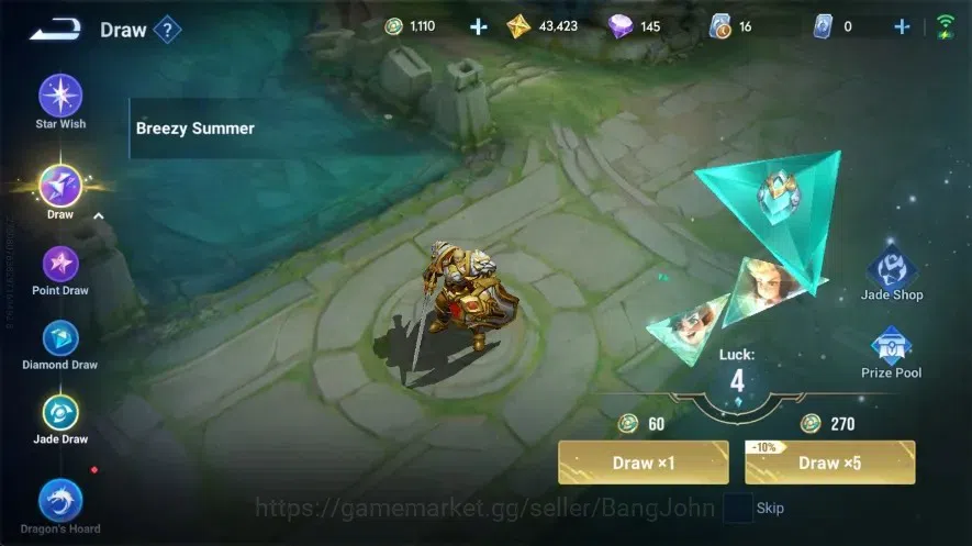 Honor of Kings Accounts Global | 112H 124S |Blessed Da Qiao&Luban|SXD [Hou image 17