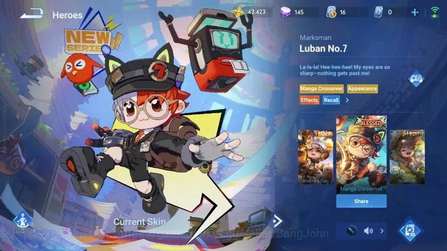 Honor of Kings Accounts Global | 112H 124S |Blessed Da Qiao&Luban|SXD [Hou image 4
