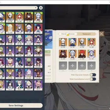 Genshin Impact Accounts Others ASIA| AR 55 | 6 Limited + 4 (*5Wep) |(Hu Tao)+Sign,Arlecchino,Ayaka,Furina,Nilou,Ganyu