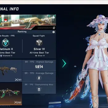 Blood Strike Accounts Others ASIA|Ultra Melee:Dual Blades - Perdition|1 Ultra & 6 Legendary Gun|Check SS BS3001B