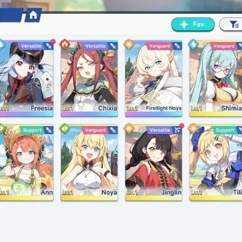 Stella Sora Accounts Global|Starter Lv 2|4 SSR, 2 Limited|(Firstlight Noya, Chitose, Freesia T1, Chixia)|3,6k Limited n 6,3k