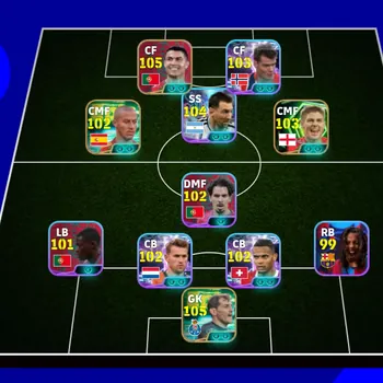 eFootball Accounts Legends & Iconic Players EFOOTBALL 2027 | SHOWTIME SORLOTH,D NUNEZ,T ALCANTARA,S GERARD,G BATISTUTA,PACK