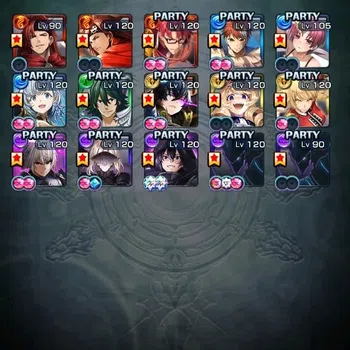Grand Summoners Accounts End-Game Global|Rank 103|13 Ascend 7 TW|(S Emiya,Beta,Shadow,2x Igris,Sanegayama,Choi JongIn,Saber