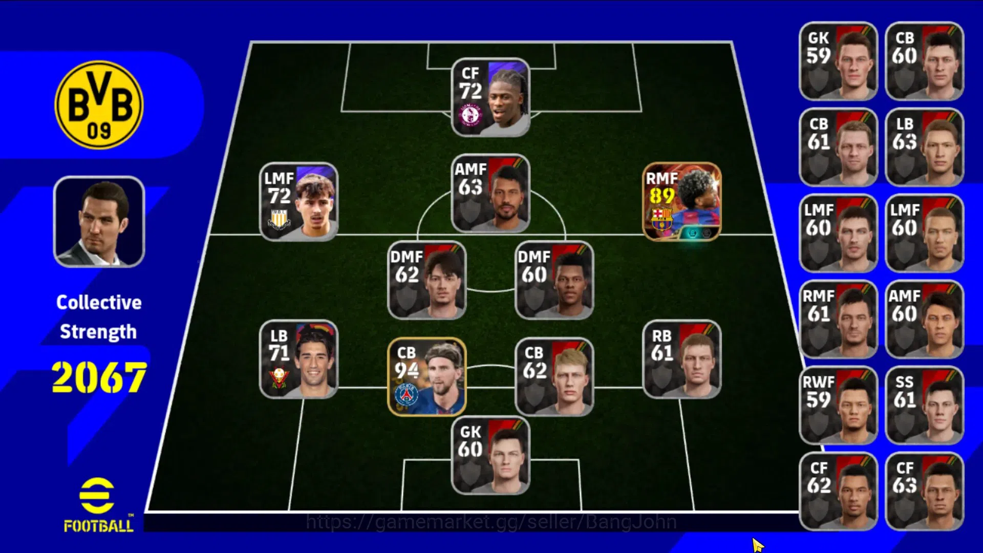 eFootball Accounts Android|PW 2067|Lamine Yamal BT New|Fresh Starter| image 4