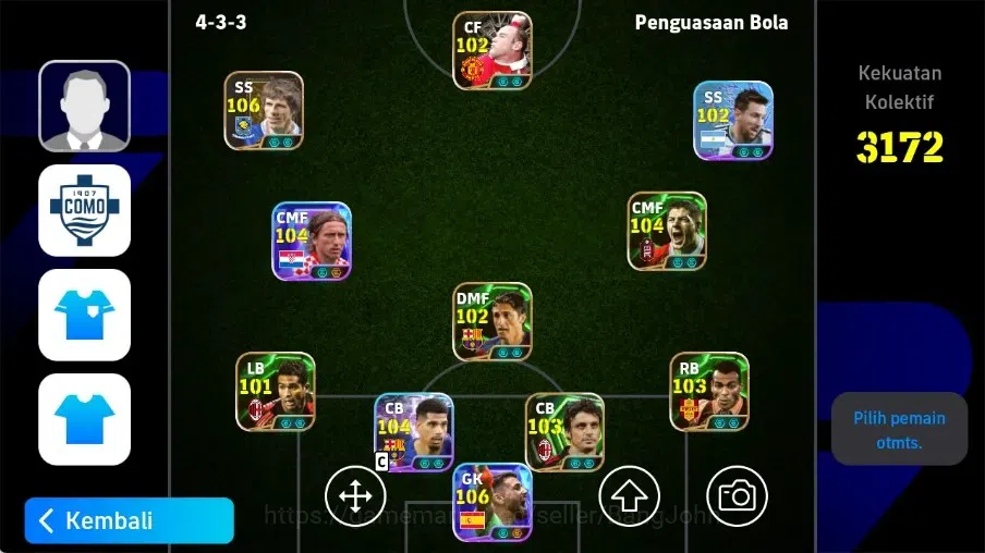 eFootball Accounts Legends & Iconic Players Mobile|PW 3172|Unai Simon Show T,Luka Modric Show T,Gianfranco Zola Epic,Cafu 1