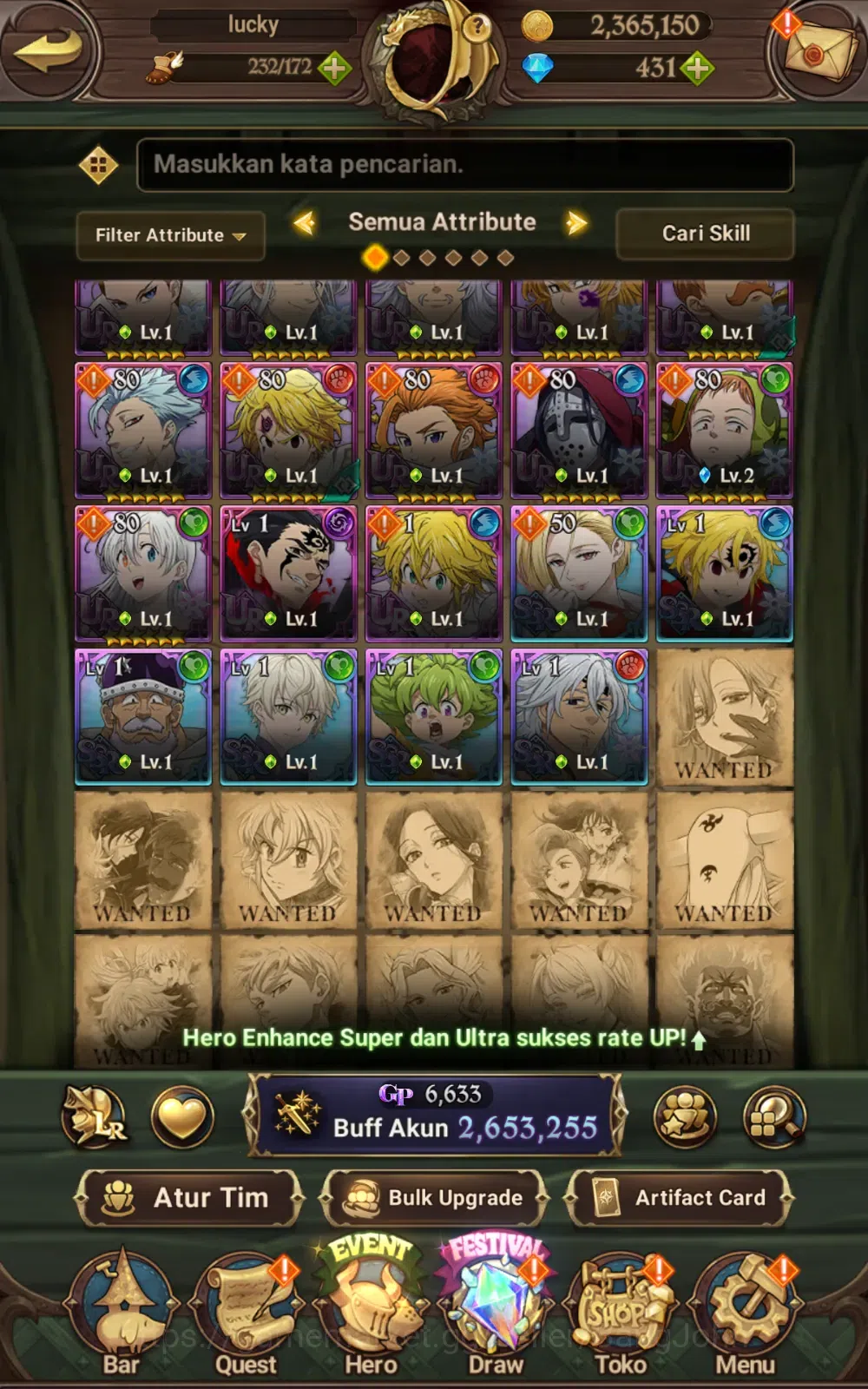 The Seven Deadly Sins: Grand Cross Accounts ASIA | 2,6M CC | DM 426 | 1 LR Elizabeth | Full co image 8