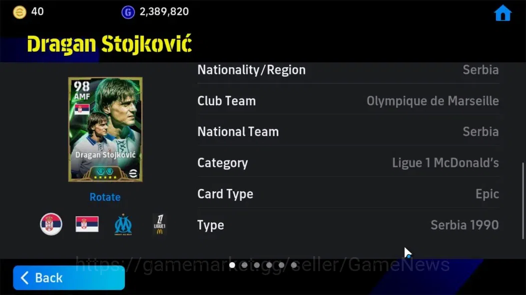 eFootball Accounts 7x Android|Epic BigTime-Lamine Yamal,Epic Dragan S image 10