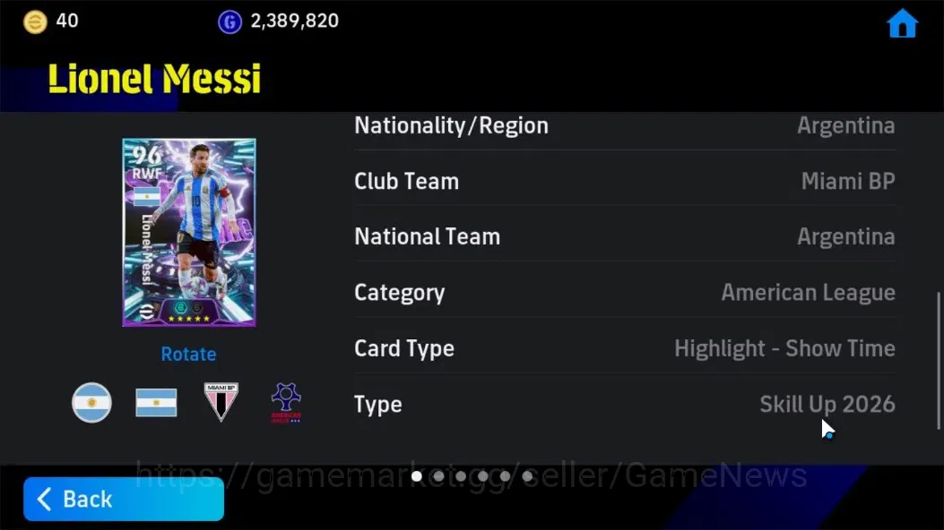 eFootball Accounts 7x Android|Epic BigTime-Lamine Yamal,Epic Dragan S image 13