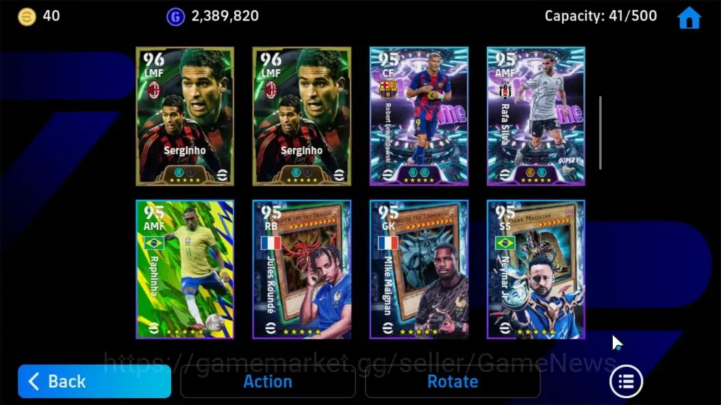 eFootball Accounts 7x Android|Epic BigTime-Lamine Yamal,Epic Dragan S image 5