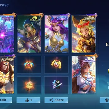 Mobile Legends: Bang Bang Accounts Collector Hero 120|Skin 173|Nexus Sea Thamuz,Misbenders Aldous,Sanrio Floryn,KOF