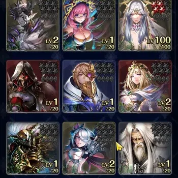 Last Cloudia Accounts Endgame GLOBAL|Rank 13|Top Tier Unit|Demon Lord Judecca Samekh,Godlyfair DK Degrogue,SM Sera,G