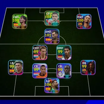 eFootball Accounts Meta Player Mobile|PW 3046|epic Luis Suárez, Unai Simón|Yamal etc|2026|Check SS EFB855Z
