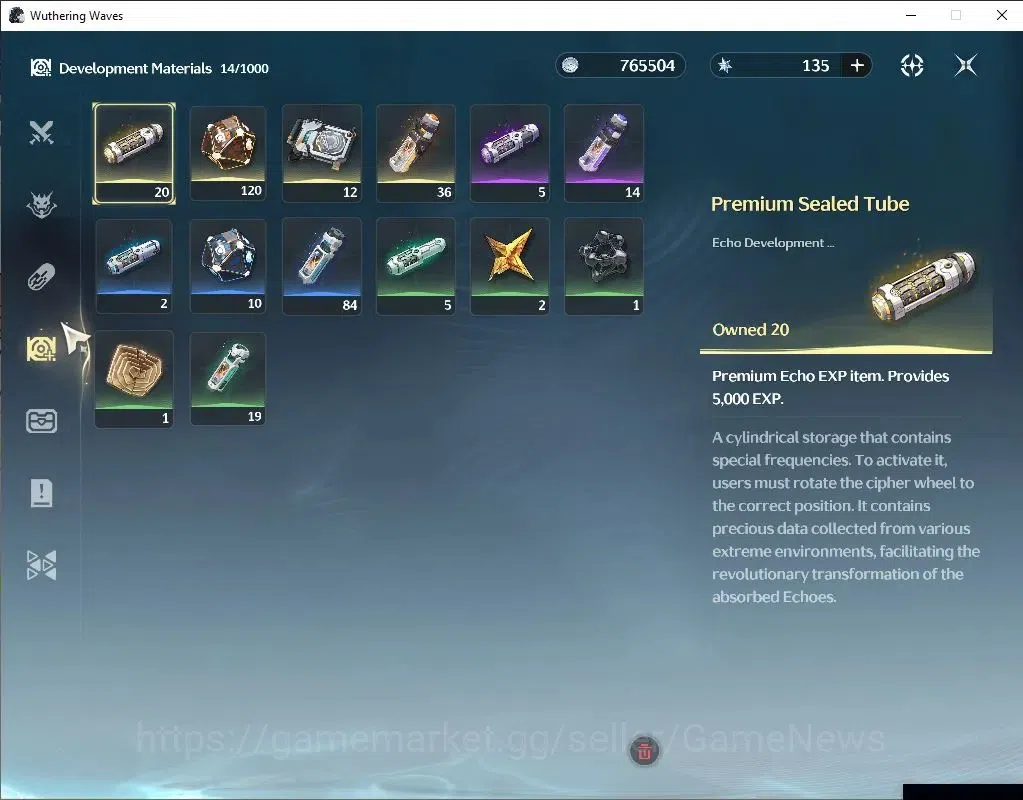 Wuthering Waves Accounts SEA | UL 11 | 1 Limited | [Denia] | Data Bank Lvl  image 6