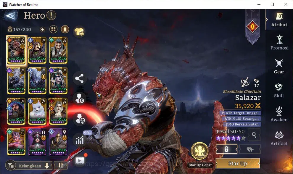 Watcher of Realms Accounts Global 60X|Lv72|3,4M Power|3 Lord[ValderonA1,Nasty image 15