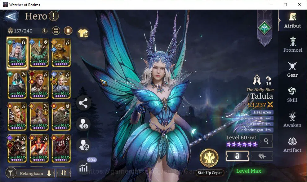 Watcher of Realms Accounts Global 60X|Lv72|3,4M Power|3 Lord[ValderonA1,Nasty image 16