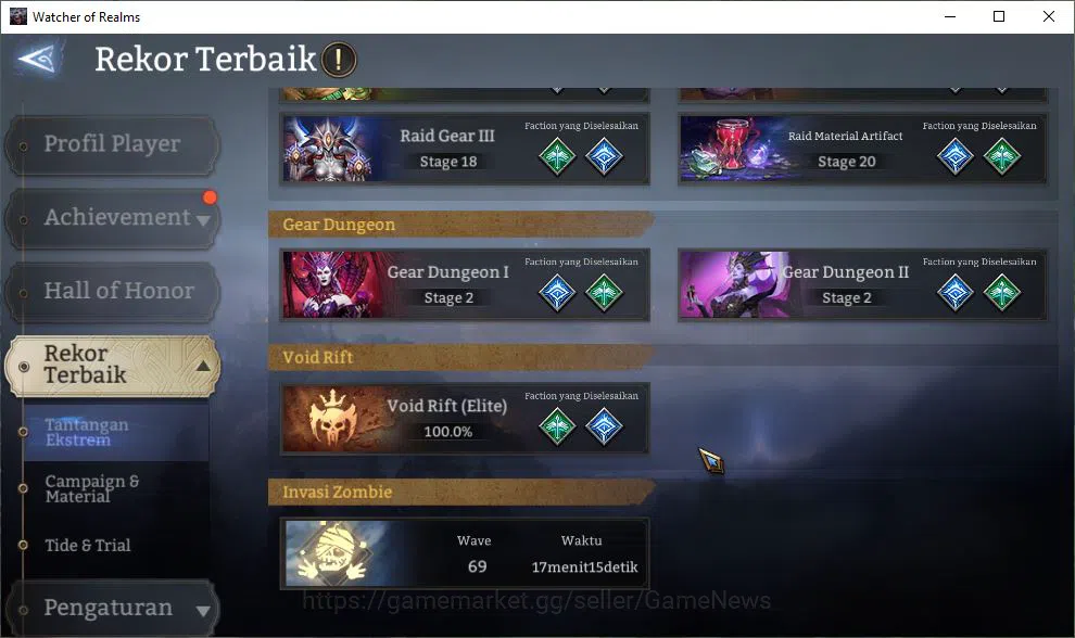 Watcher of Realms Accounts Global 60X|Lv72|3,4M Power|3 Lord[ValderonA1,Nasty image 19