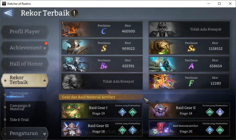 Watcher of Realms Accounts Global 60X|Lv72|3,4M Power|3 Lord[ValderonA1,Nasty image 20