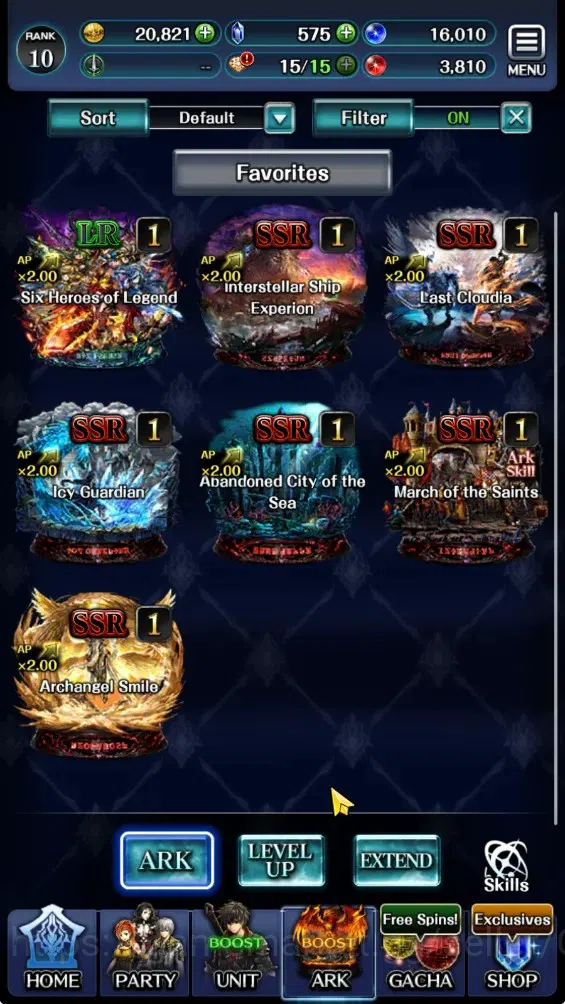 Last Cloudia Accounts GLOBAL|Rank 10|Collab Brave Frontier (Fire God Var image 7
