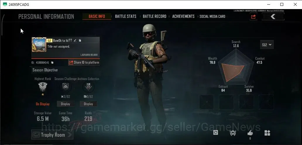 Arena Breakout Accounts MOBILE|Lv 30|SV 6,5M|CV 3M|HLC Tactical,03 Heavy,R image 2