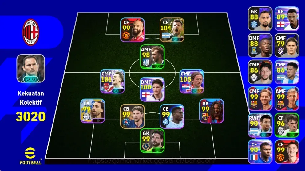 eFootball Accounts Others Android|PW3020|ShowTime LukaModric LionelMessi,Big T SergioAguero|CheckSSEFB3449B 1