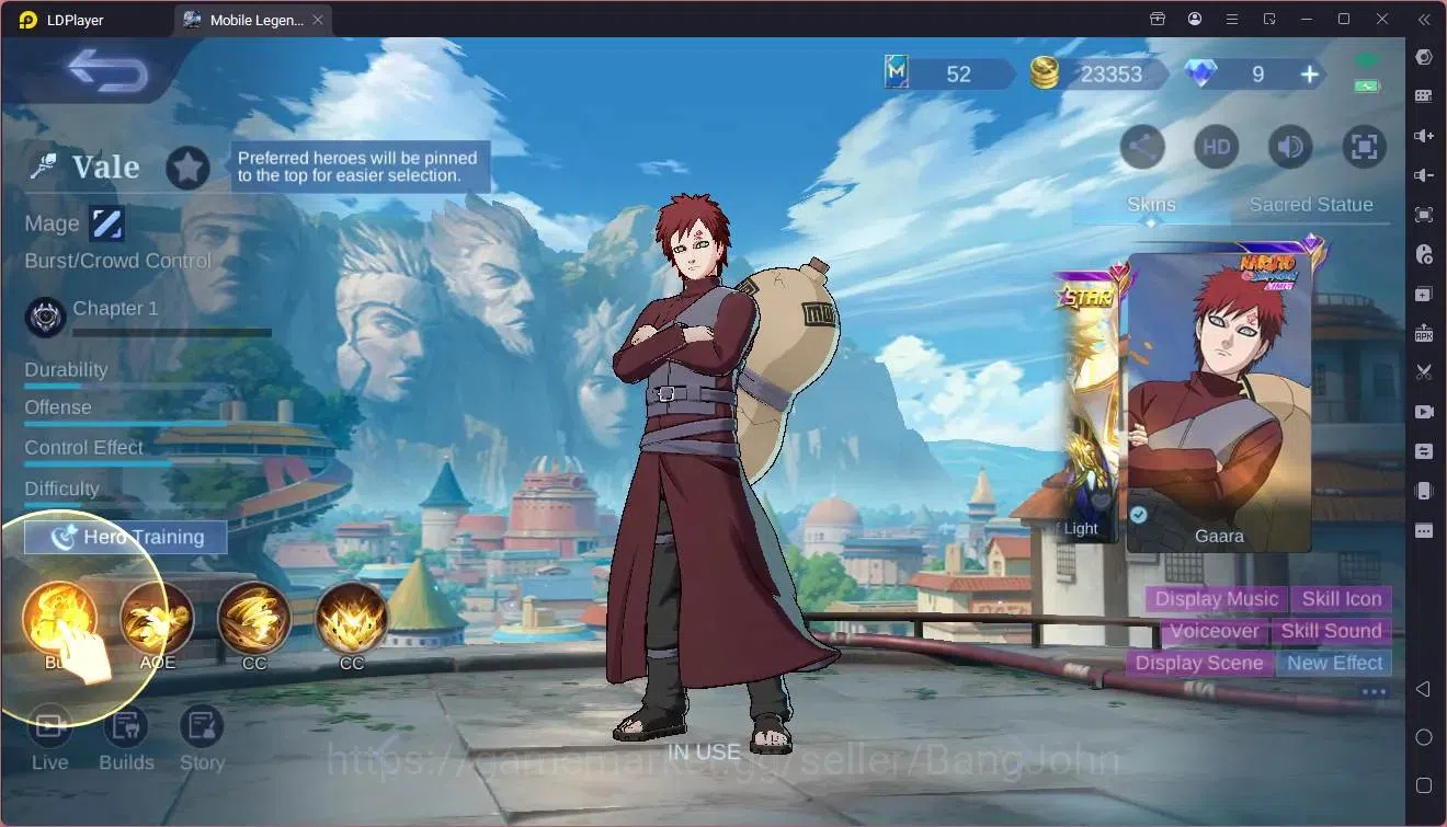 Mobile Legends: Bang Bang Accounts Global |Hero 72|Skin 119|Expert|CC Natalia|Naruto  image 6