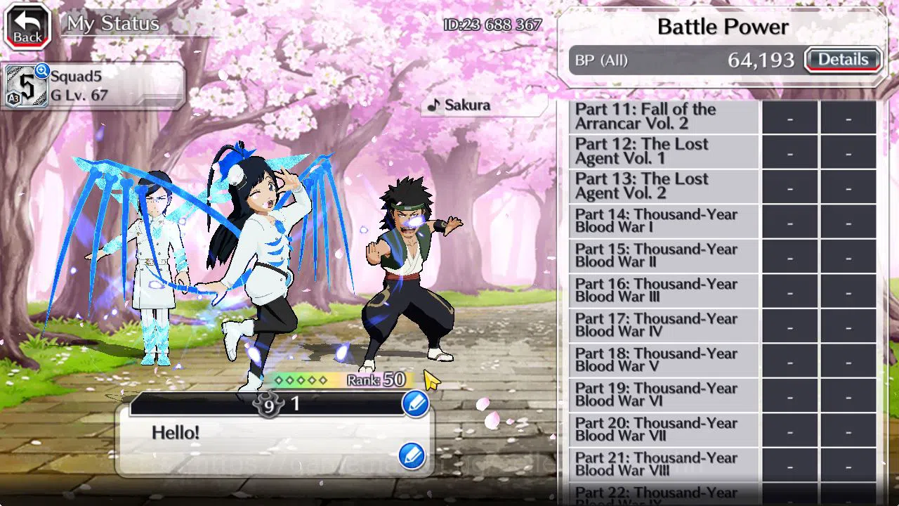 Bleach: Brave Souls Accounts [GLOBAL]6K Orbs+Fresh All Story|GiseleG TYBW26,Ich image 17