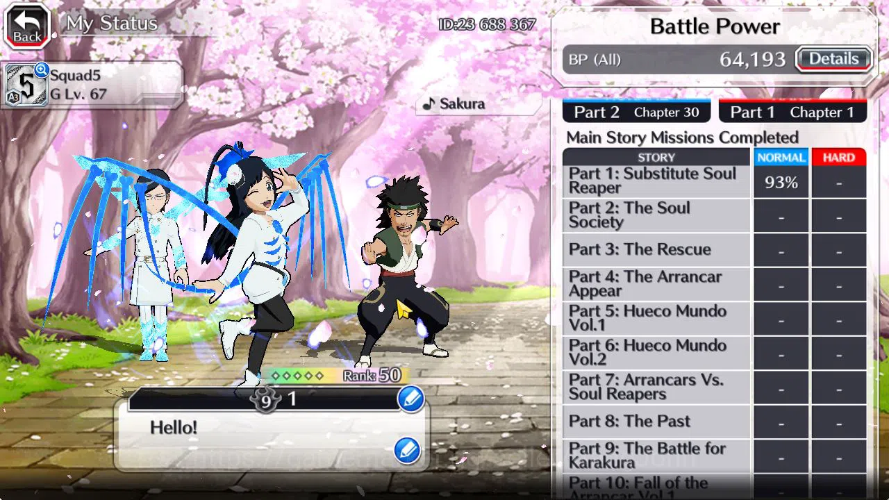 Bleach: Brave Souls Accounts [GLOBAL]6K Orbs+Fresh All Story|GiseleG TYBW26,Ich image 18