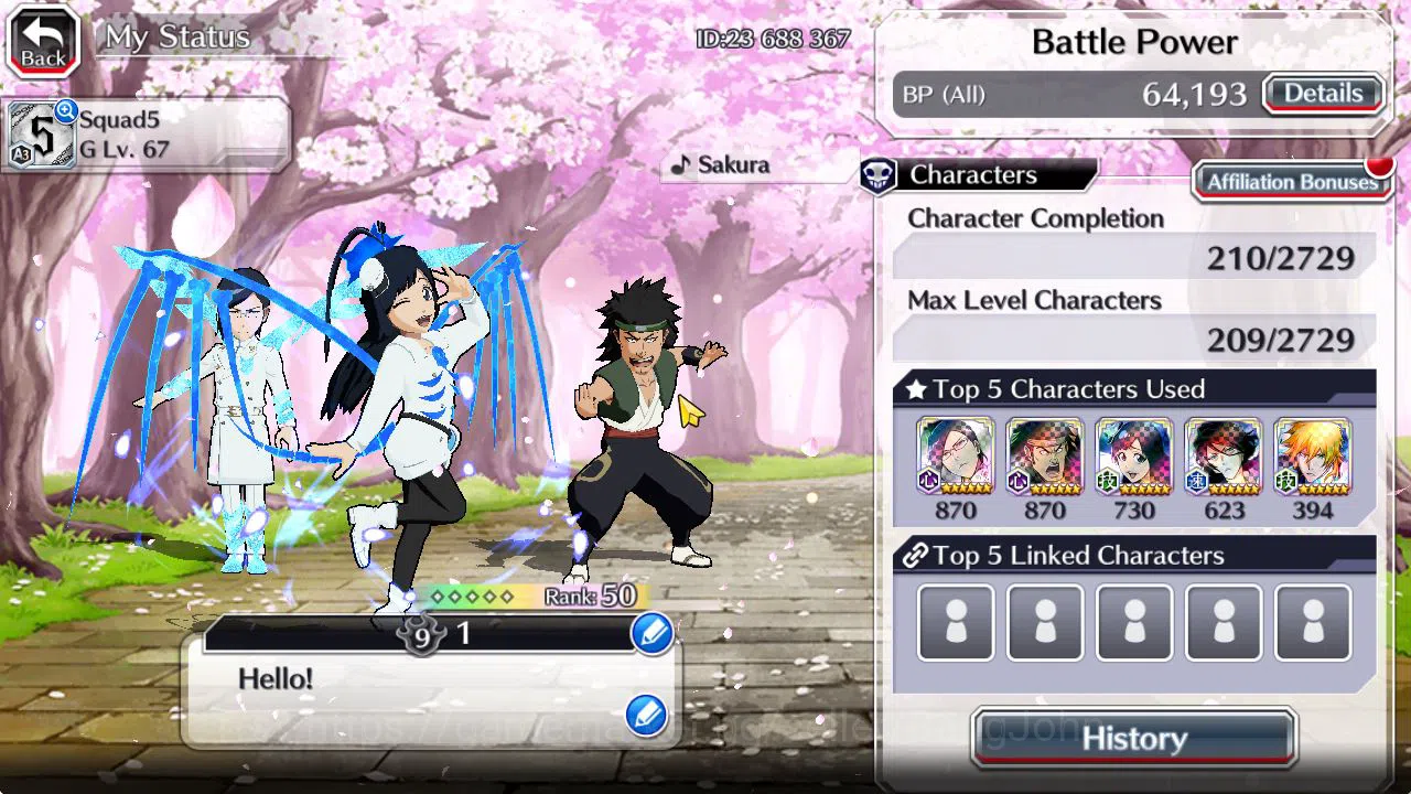 Bleach: Brave Souls Accounts [GLOBAL]6K Orbs+Fresh All Story|GiseleG TYBW26,Ich image 19