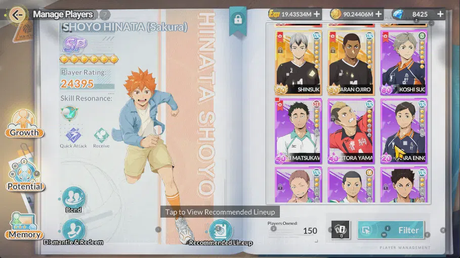 HAIKYU!! FLY HIGH Accounts SEA Lv60| 6SP |8,4k DM+61Ticket Memo|ShoyoR1, Kenm image 18