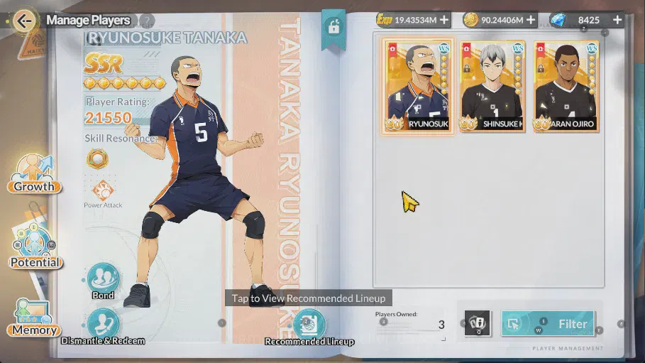 HAIKYU!! FLY HIGH Accounts SEA Lv60| 6SP |8,4k DM+61Ticket Memo|ShoyoR1, Kenm image 19