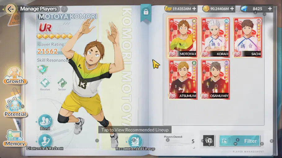HAIKYU!! FLY HIGH Accounts SEA Lv60| 6SP |8,4k DM+61Ticket Memo|ShoyoR1, Kenm image 20