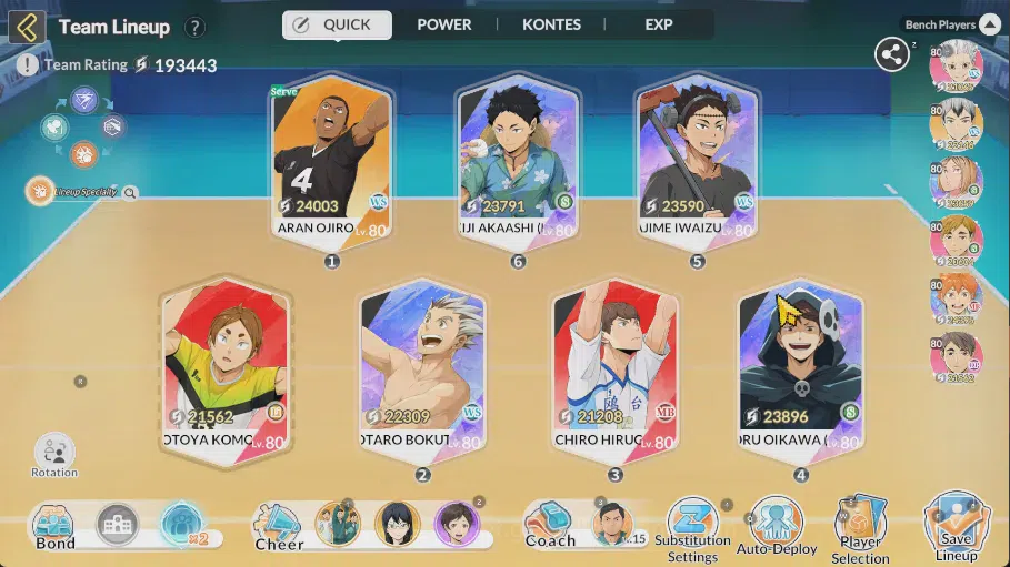 HAIKYU!! FLY HIGH Accounts SEA Lv60| 6SP |8,4k DM+61Ticket Memo|ShoyoR1, Kenm image 4