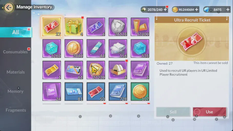 HAIKYU!! FLY HIGH Accounts SEA Lv60| 6SP |8,4k DM+61Ticket Memo|ShoyoR1, Kenm image 9