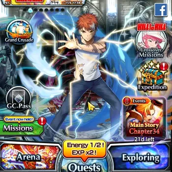 Grand Summoners Accounts Starter Global|R90| 14 Ascend, HoukaInumata TW,EmiyaShiro TW,Summer Chloe+Miyu TW,CholeFate TW|929