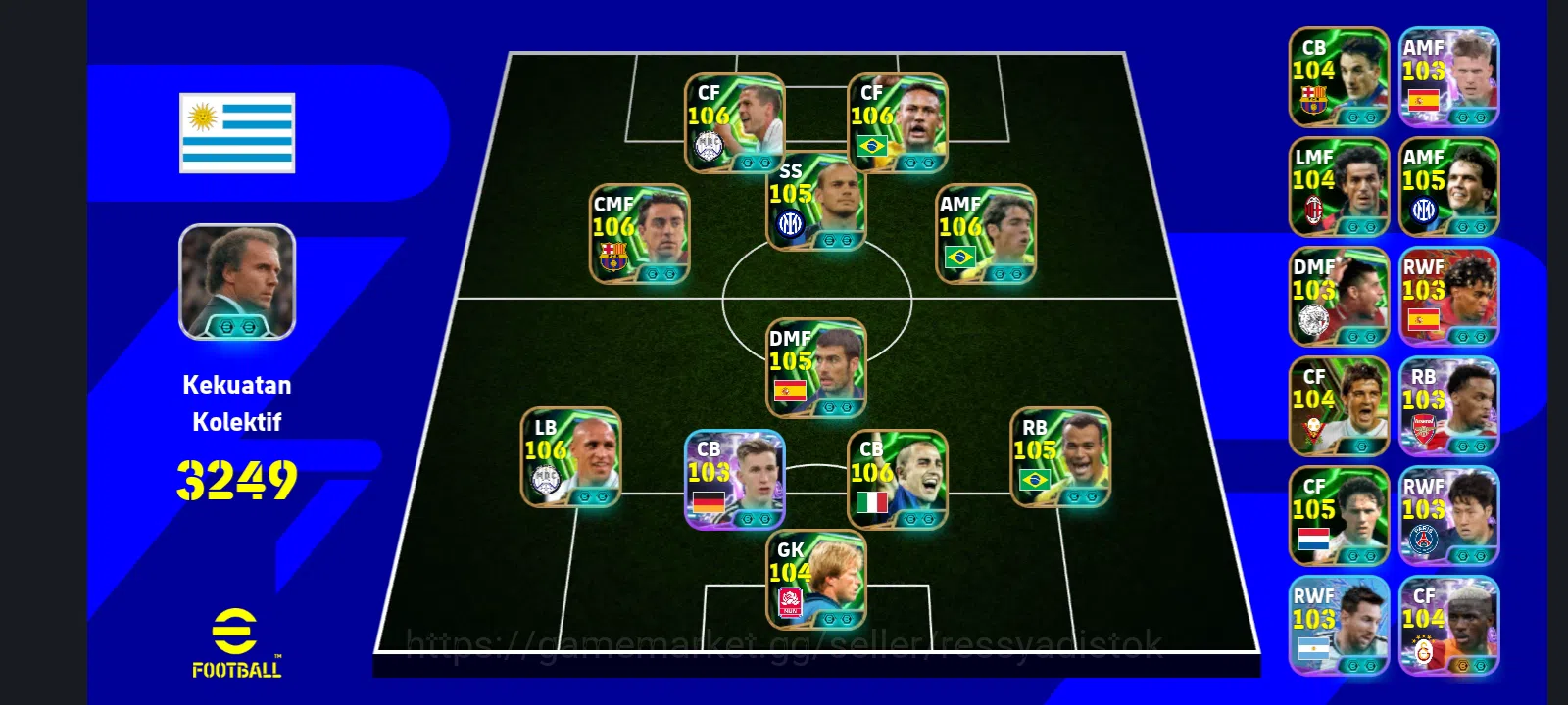 eFootball Accounts Meta Player EFOOTBALL 2026 | NEYMAR JR BEST CARD, MICHAEL OWEN, KAKA, W SNEIJDER,R CARLOS, CAFU, PEP 1