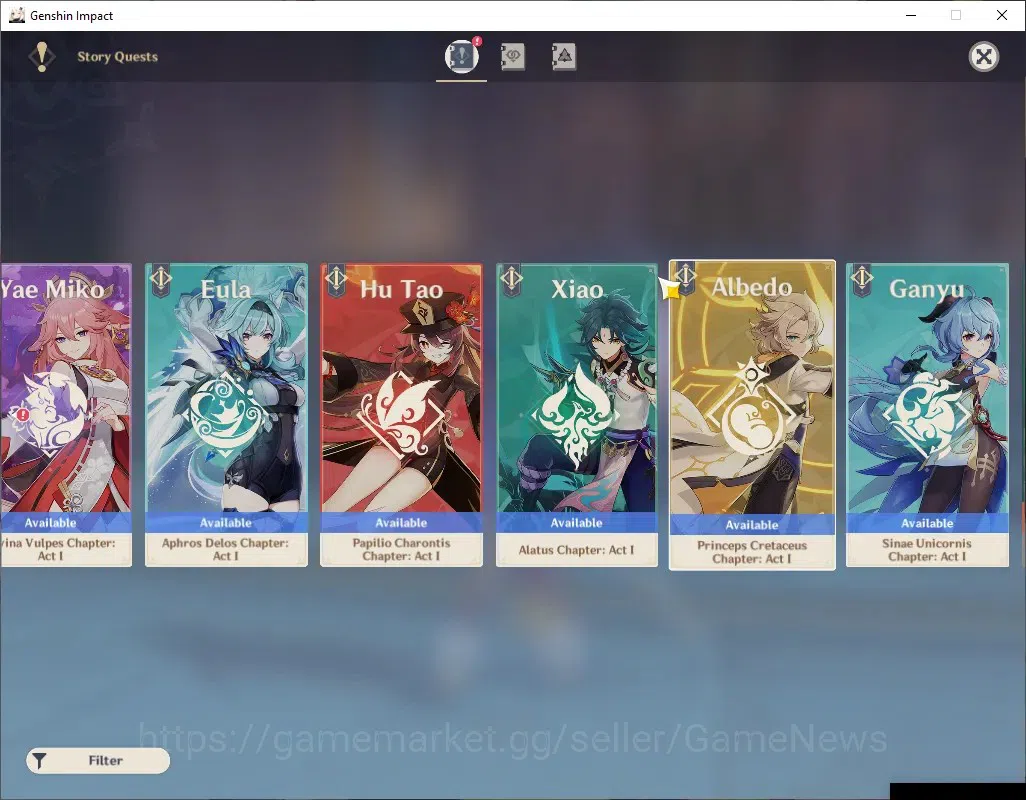 Genshin Impact Accounts ASIA|AR 56|7 Limited +4 (*5Weapon)|Nicole,Neuvilet image 19