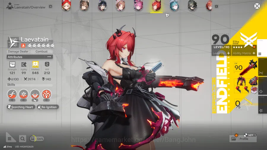 Arknights: Endfield Accounts ASIA | Mid Game|4 Limit + 3 Sign| Laevatain +Sign, image 10