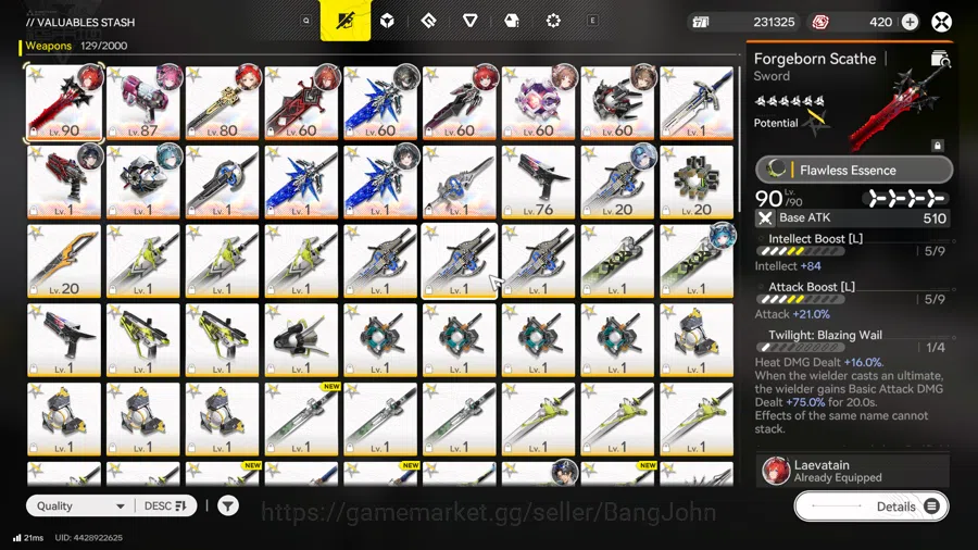 Arknights: Endfield Accounts ASIA | Mid Game|4 Limit + 3 Sign| Laevatain +Sign, image 5