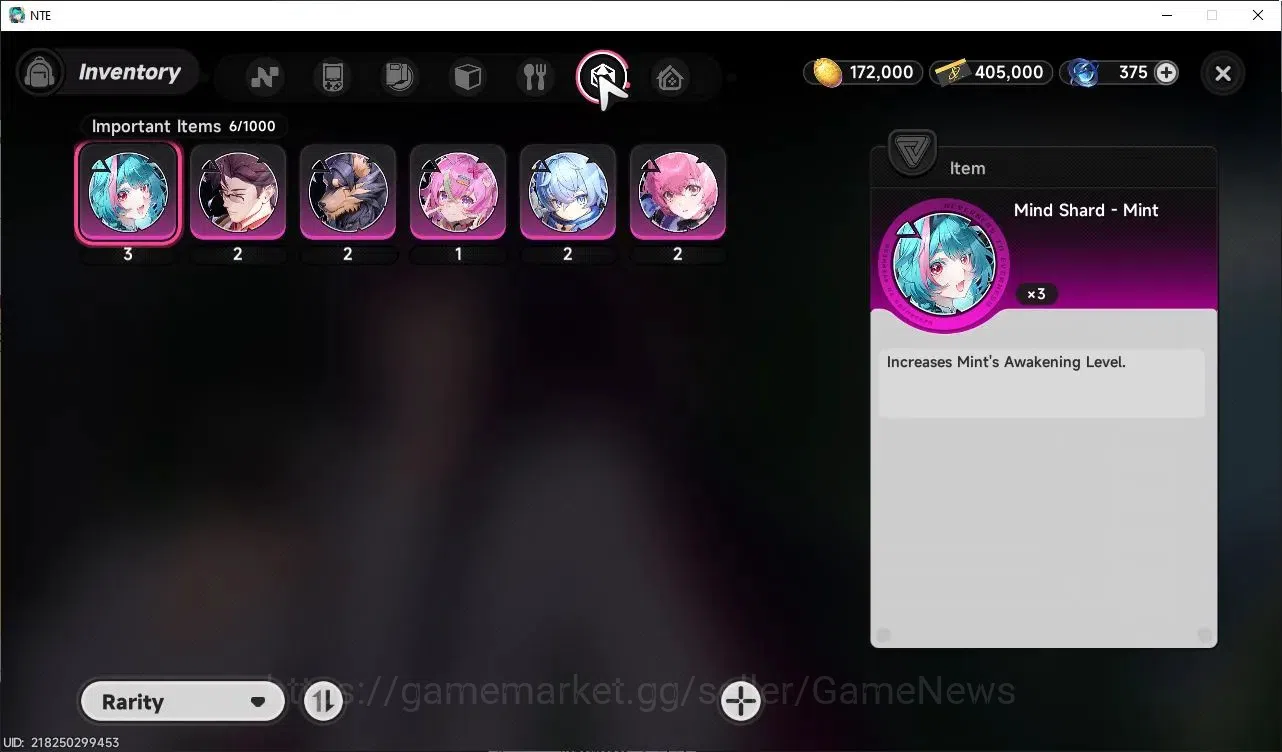Neverness to Everness Accounts GLOBAL SEA|HL 3|1 Limited|2 S-Class| Shinku, Baicang+Livery|+2 S-Class Selector Box|Selector 10
