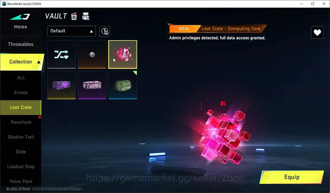 Blood Strike Accounts ASIA|1 ETERNAL: QBZ95|3 LEGENDARY GUNS|2 ULTRA LOO image 10