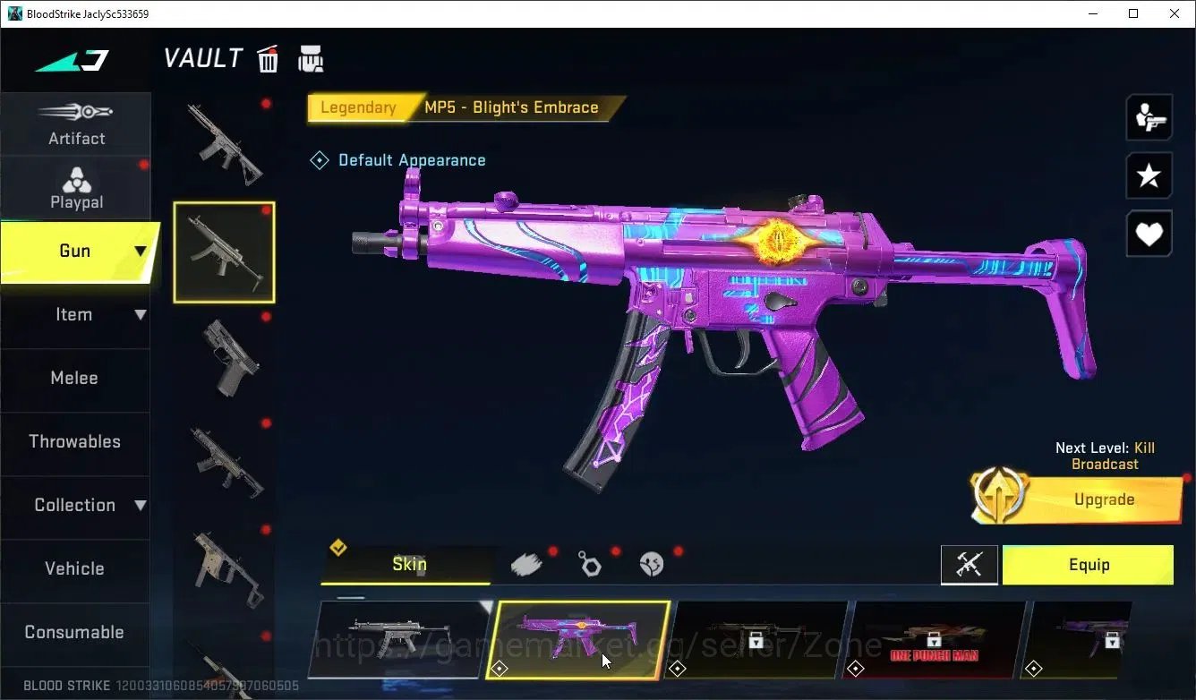 Blood Strike Accounts ASIA|1 ETERNAL: QBZ95|3 LEGENDARY GUNS|2 ULTRA LOO image 2