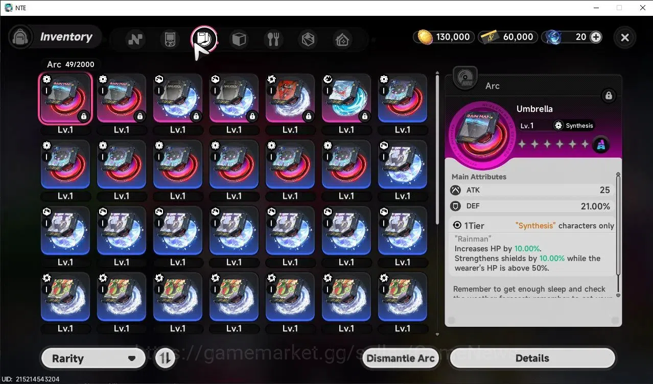 Neverness to Everness Accounts GLOBAL NA|HL 3| 1 SSR Meta Nanally +S-Class Char B image 6