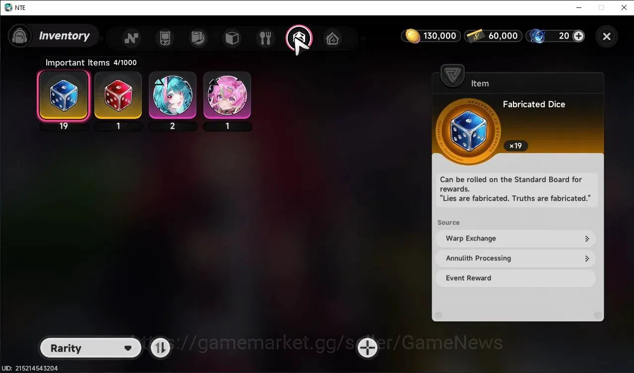 Neverness to Everness Accounts GLOBAL NA|HL 3| 1 SSR Meta Nanally +S-Class Char B image 7