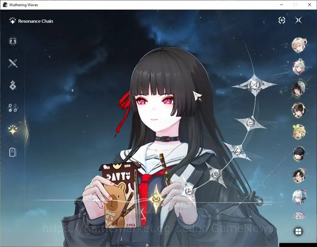 Wuthering Waves Accounts SEA |UL 54|5 Limited|(Carlotta, Chisa RC 1) + Sign image 3